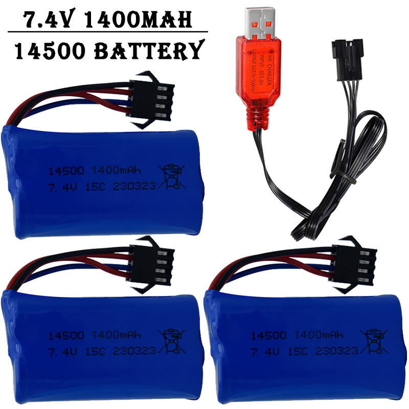 Shelly Plug - Akumulator litowo-jonowy 7.4V 1400mAh 14500 /