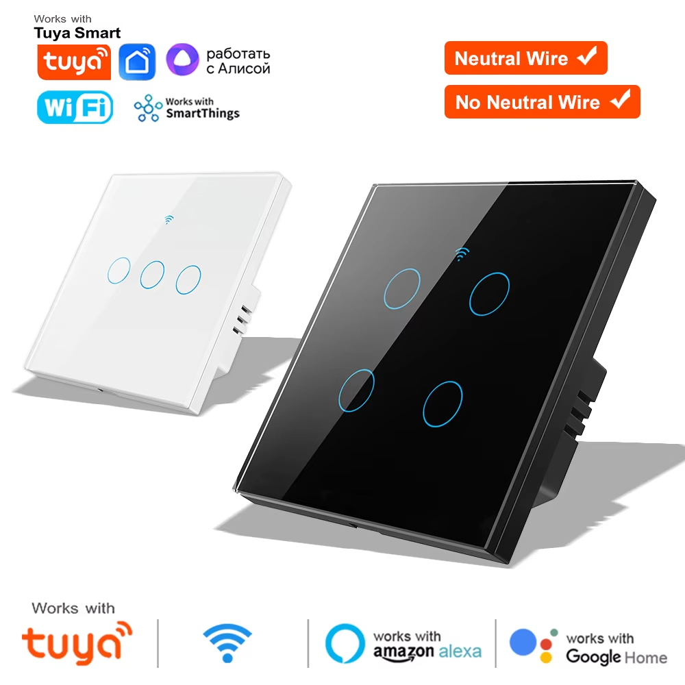 Smart Relay Tuya - Inteligentny włącznik dotykowy WiFi RF 433MHz