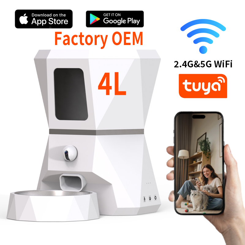 Tuya Smart - Wysokiej jakości automatyczny podajnik karmy dla
