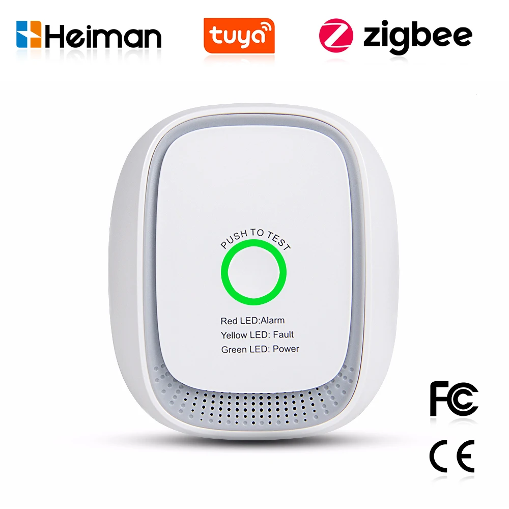 Czujnik gazu palnego HEIMAN Zi – Tuya Smart recenzja i cena
