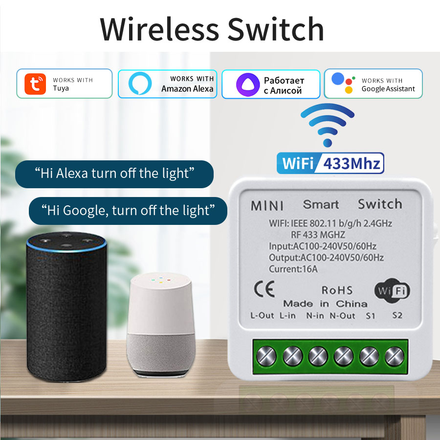 Inteligentny przełącznik WiFi  – Smart Relay Tuya recenzja i cena