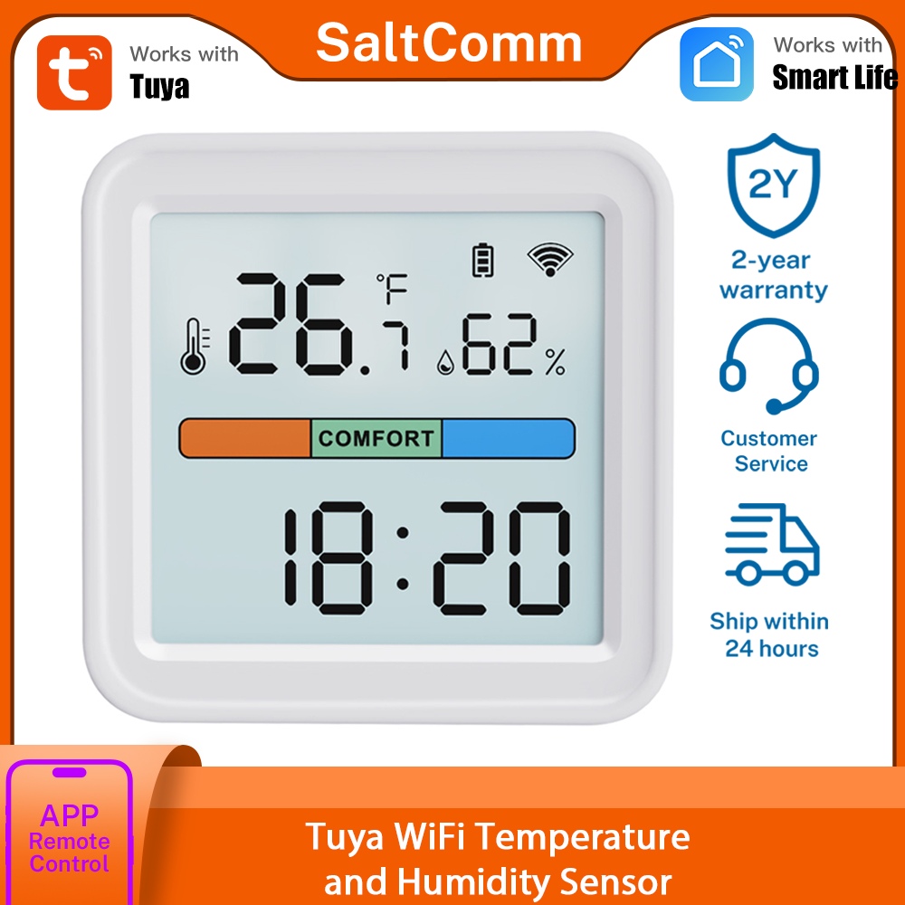 Czujnik temperatury i wilgotno – Tuya Smart recenzja i cena