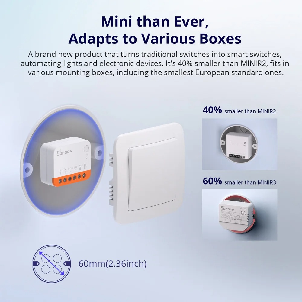 Sonoff Mini R4 Extreme Sonoff  – Sonoff Mini R4 recenzja i cena