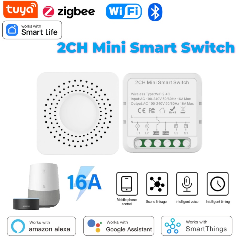 Tuya Mini Smart Switch WiFi 1- – Home Assistant Tuya recenzja i cena