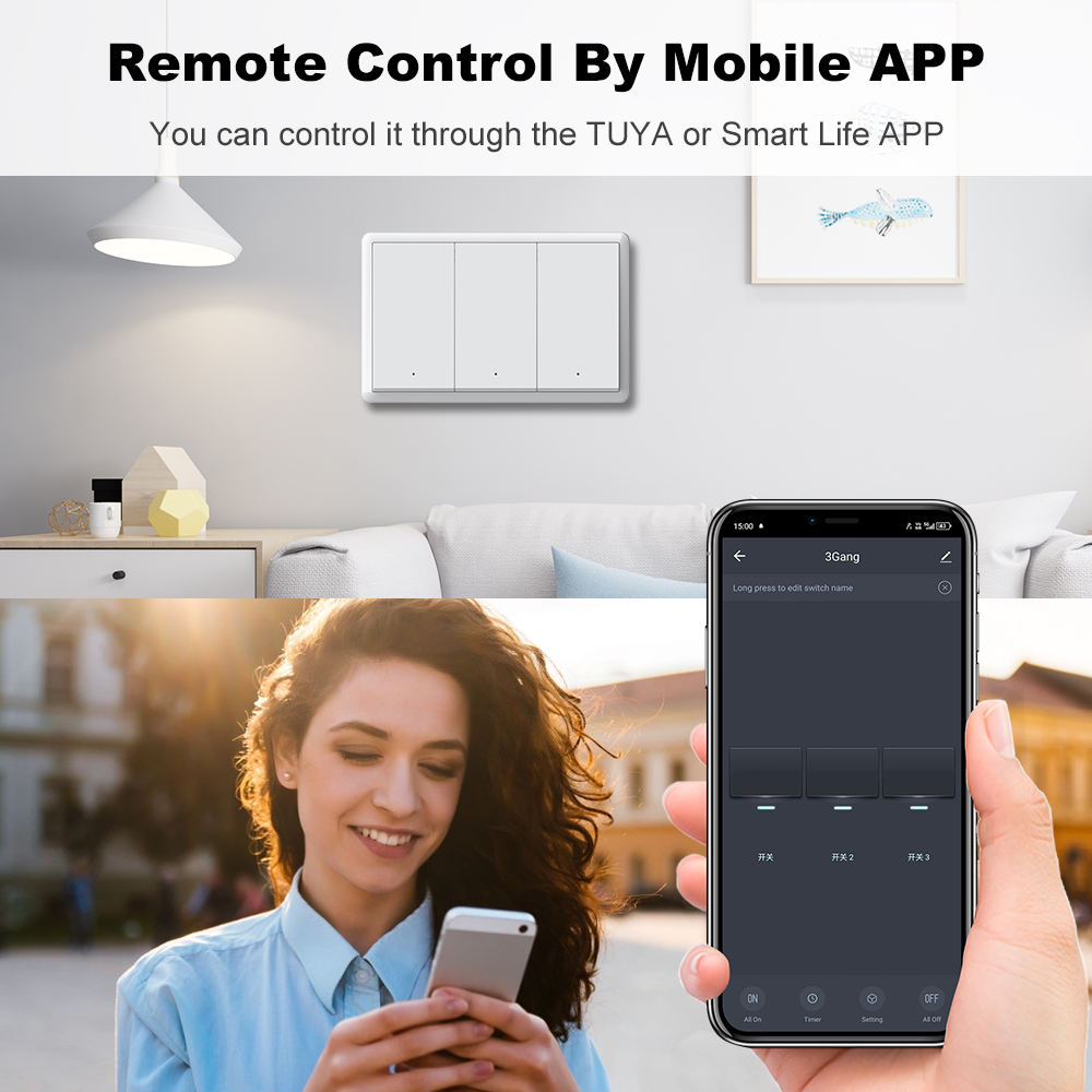 Inteligentny przełącznik ścien – Smart Relay Tuya recenzja i cena
