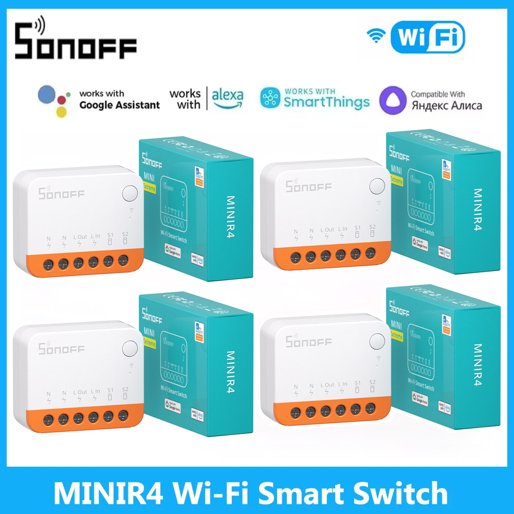 Inteligentny przełącznik WiFi  – Sonoff Mini R4 recenzja i cena