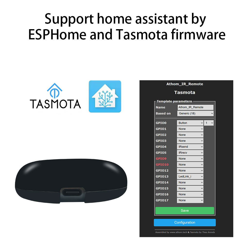 Pilot IR Tasmota MQTT ESP8285  – Tasmota recenzja i cena